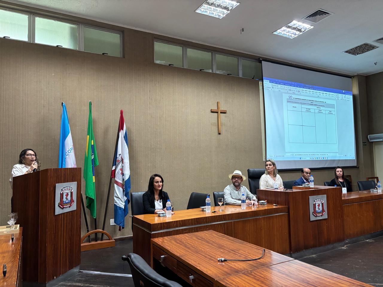 15ª CONFERÊNCIA MUNICIPAL DE ASSISTÊNCIA SOCIAL É REALIZADA NO PLENÁRIO DA CÂMARA 