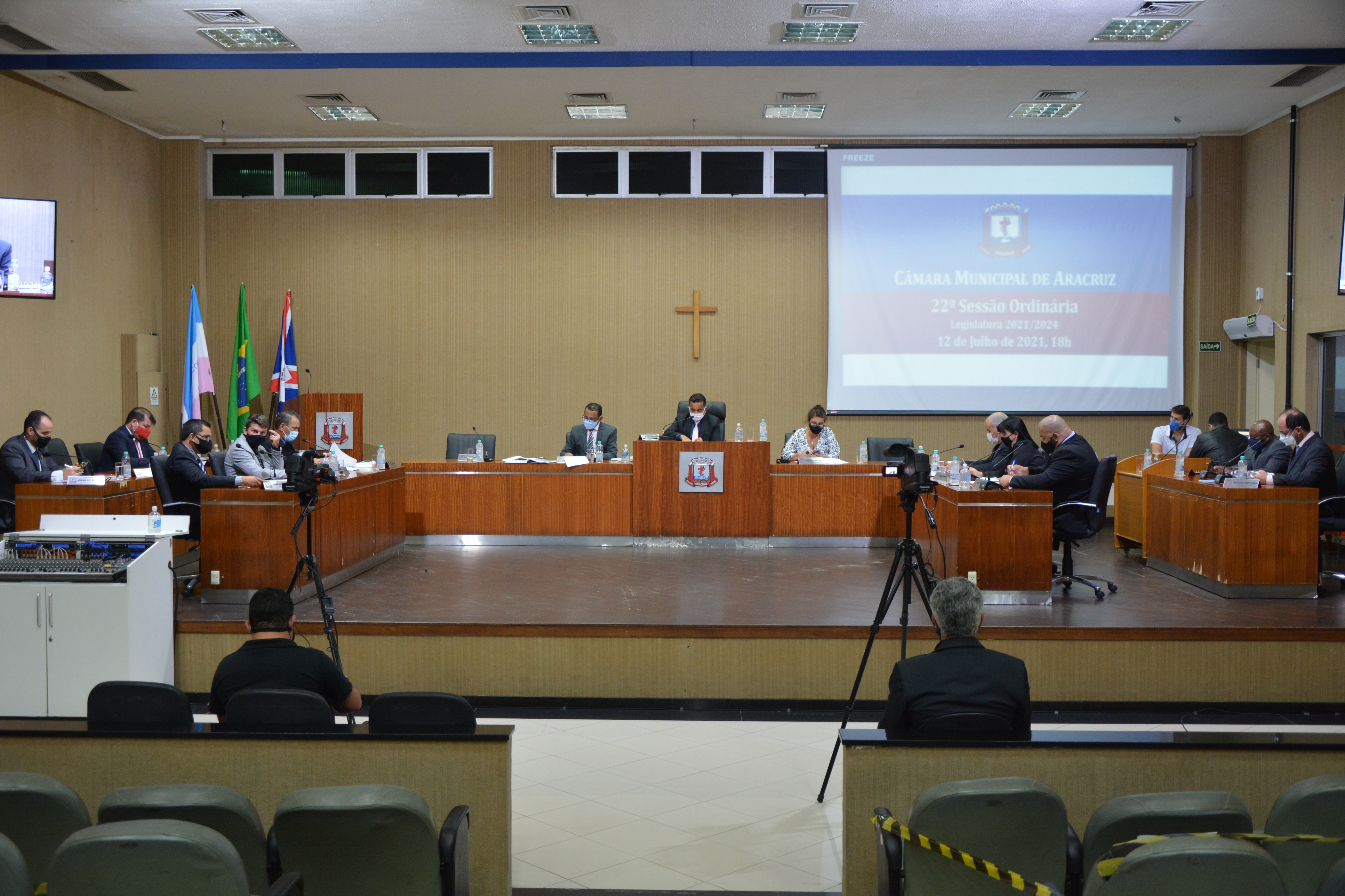 AVANÇO DA VACINAÇÃO EM ARACRUZ FOI DESTAQUE NA 22ª SESSÃO ORDINÁRIA.