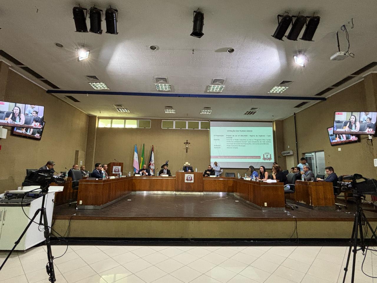 CÂMARA DE ARACRUZ APROVA PROGRAMA DE AUXÍLIO PARA AQUISIÇÃO DE UNIFORME E MATERIAL ESCOLAR A ESTUDANTES DA REDE MUNICIPAL