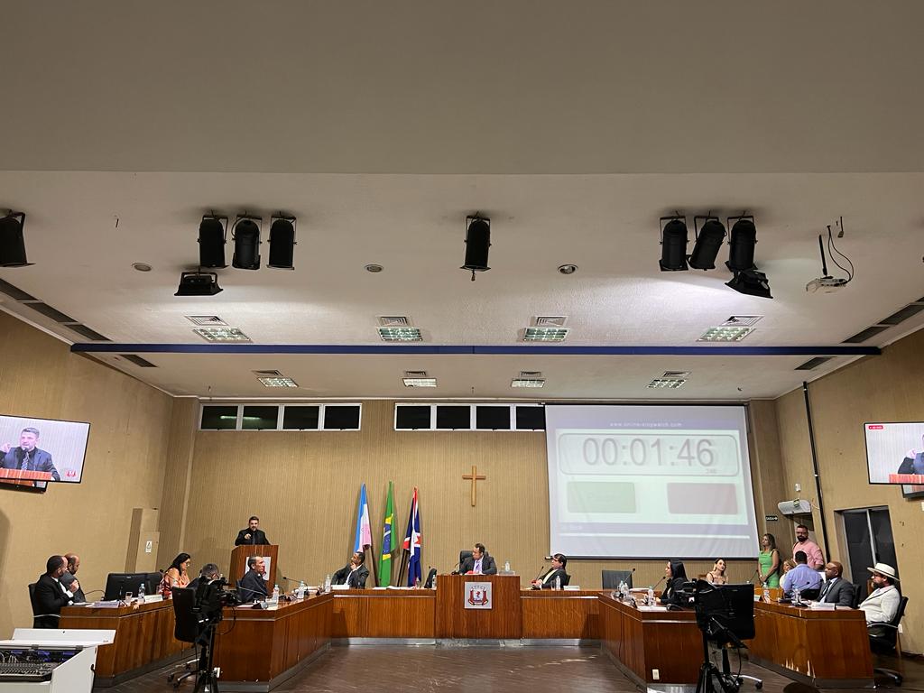 CÂMARA REALIZA 90° SESSÃO ORDINÁRIA DA LEGISLATURA 2021/2024