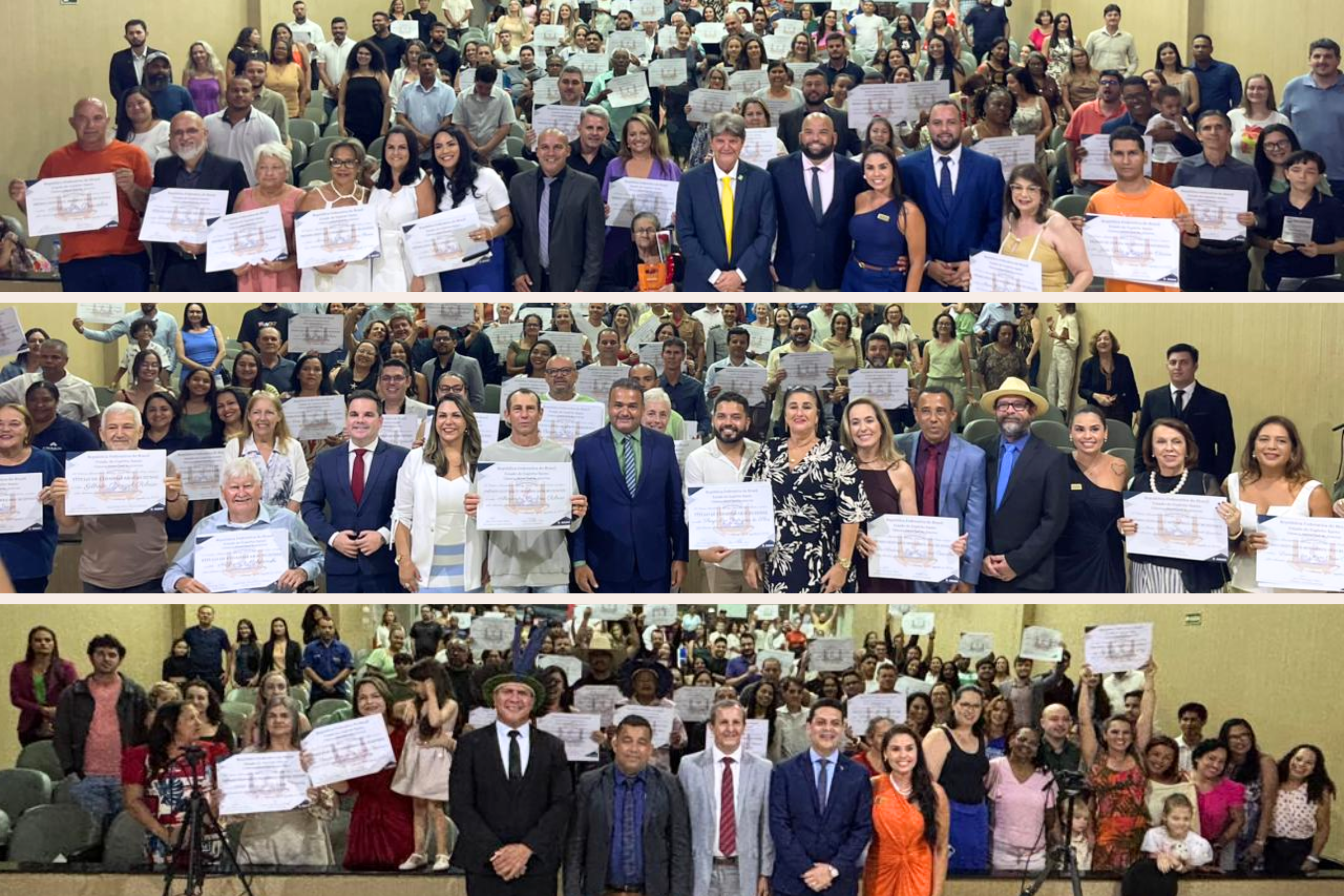 CÂMARA REALIZA SESSÕES SOLENES PARA ENTREGA DE TÍTULOS DE HONRARIAS 