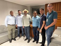 CÂMARA RECEBE VISITA DO DIRETOR DO DETRAN ESTADUAL 