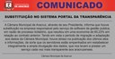 Nota sobre o Portal da Transparência.