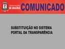 Nota sobre o Portal da Transparência.