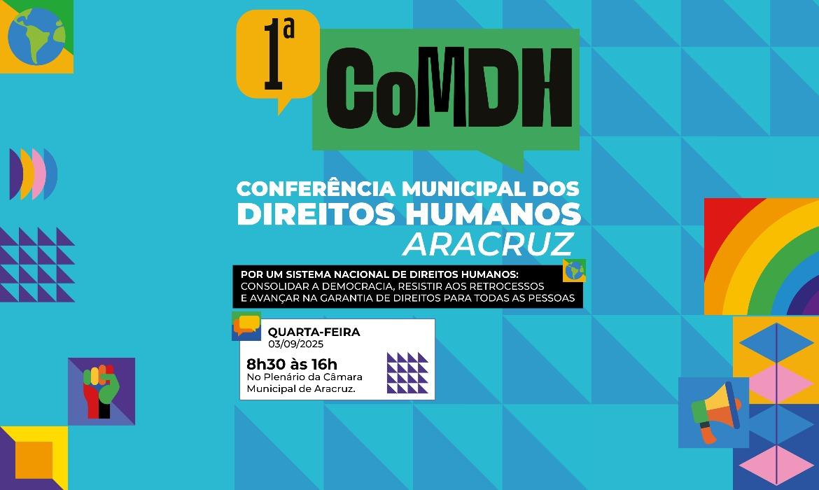 PLENÁRIO DA CÂMARA RECEBE 1ª CONFERÊNCIA MUNICIPAL DOS DIREITOS HUMANOS