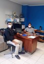 PRESIDENTE DA CÂMARA MUNICIPAL RECEBE O GERENTE GERAL DO SINE DE ARACRUZ PRESIDENTE DA CÂMARA MUNICIPAL RECEBE O GERENTE GERAL DO SINE DE ARACRUZ