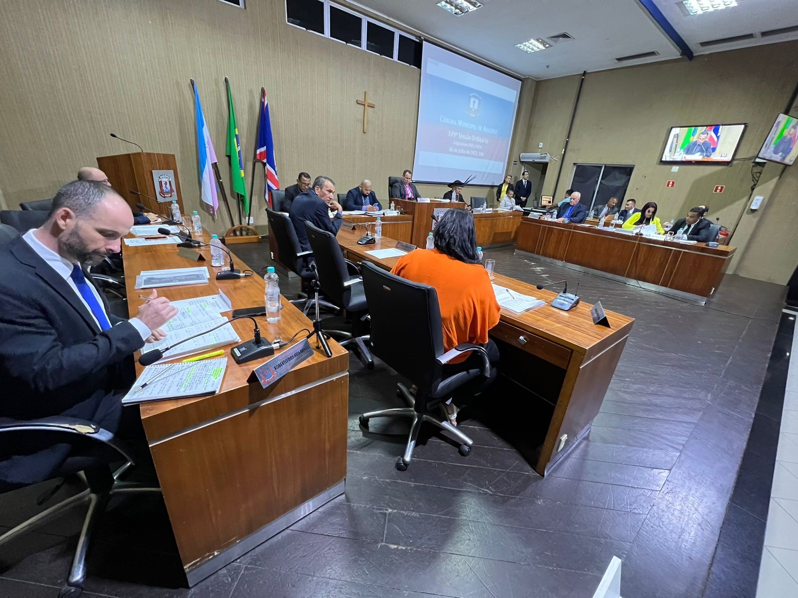 SERVIÇOS PÚBLICOS, EVENTOS E SEGURANÇA ESCOLAR FORAM OS ASSUNTOS EM DESTAQUE NA 109ª SESSÃO ORDINÁRIA