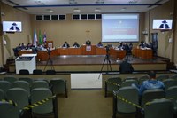 VEREADORES ELOGIAM A RETOMADA DAS OBRAS DA ESCOLA EURÍPEDES NUNES LOUREIRO 