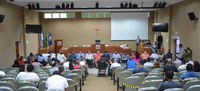 VEREADORES REÚNEM-SE COM REPRESENTANTES DE SETRANS E SEMDS PARA DISCUTIR O TRANSPORTE PÚBLICO MUNICIPAL.